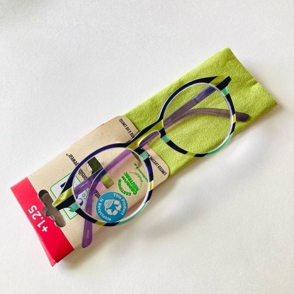 ICU Eyewear Readers +1.50 EcoEyewear Stripes - Picture 4 of 4